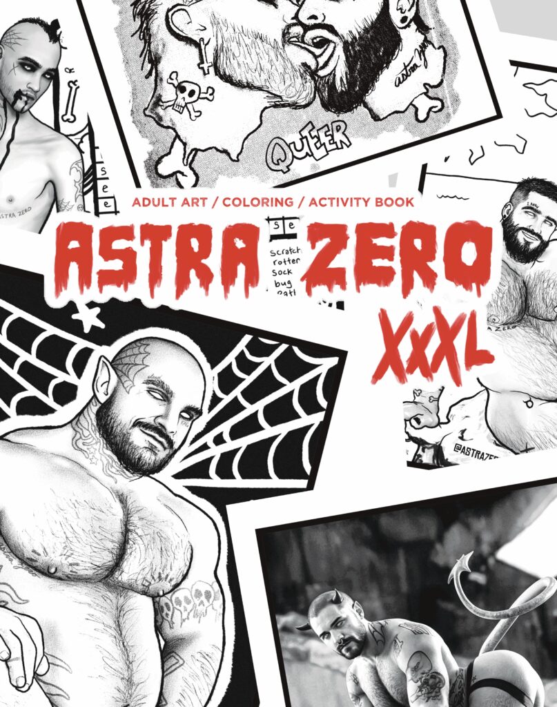 Astra Zero XXXL Adult Art / Activity Book Vol.1